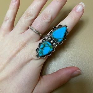 Size 8 Turquoise Ring